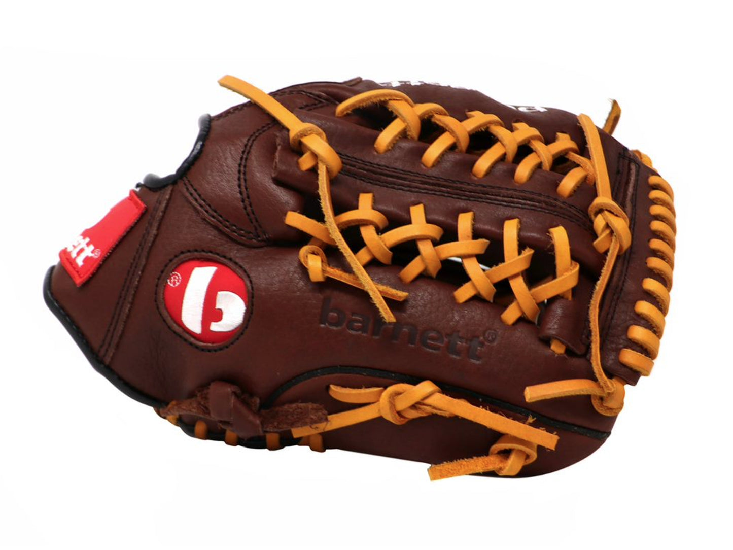 GL-115 Soutežní kožená baseballová rukavice, outfield 11,5 hnědá