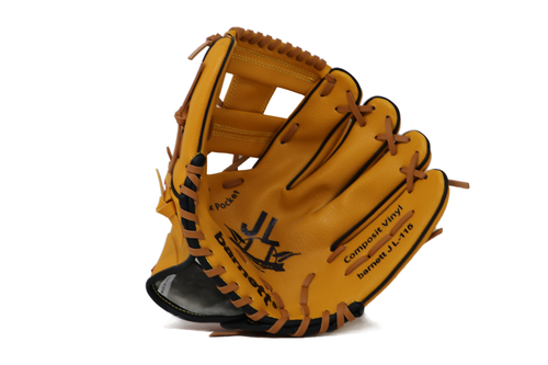 JL-115 - Baseballová rukavice, Outfield, 11,5", HNĚDÁ