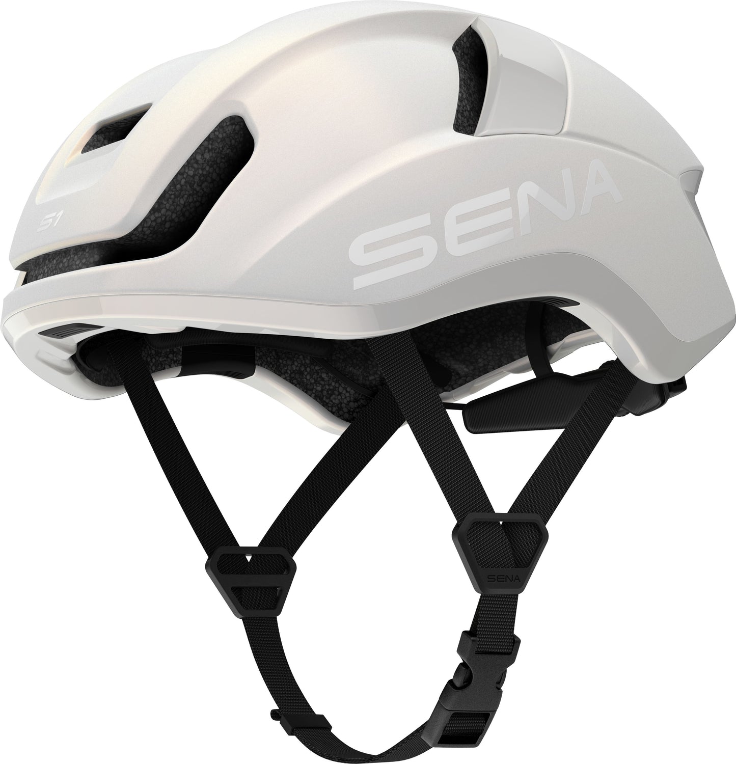 S1 Sena Smart Cyklistická Helma, Bílá