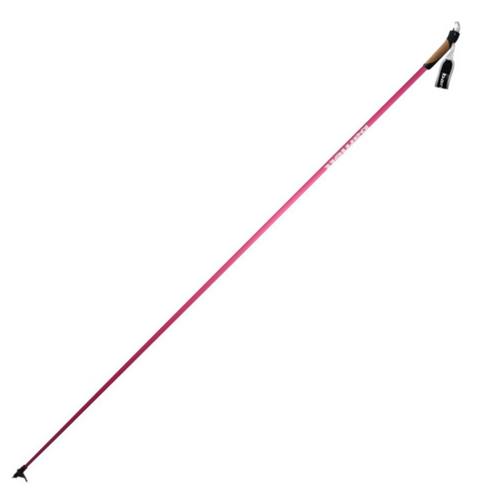 XC-09 Karbonové hůlky pro bežecké lyžování a kolečkové lyže Růžový