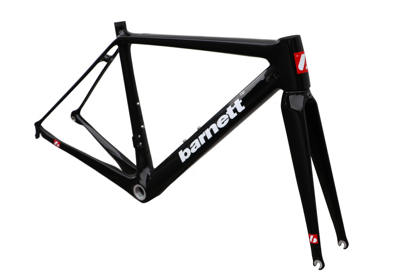 BRC-01-GLOSSY Karbonový rám silniční, bílá, černá