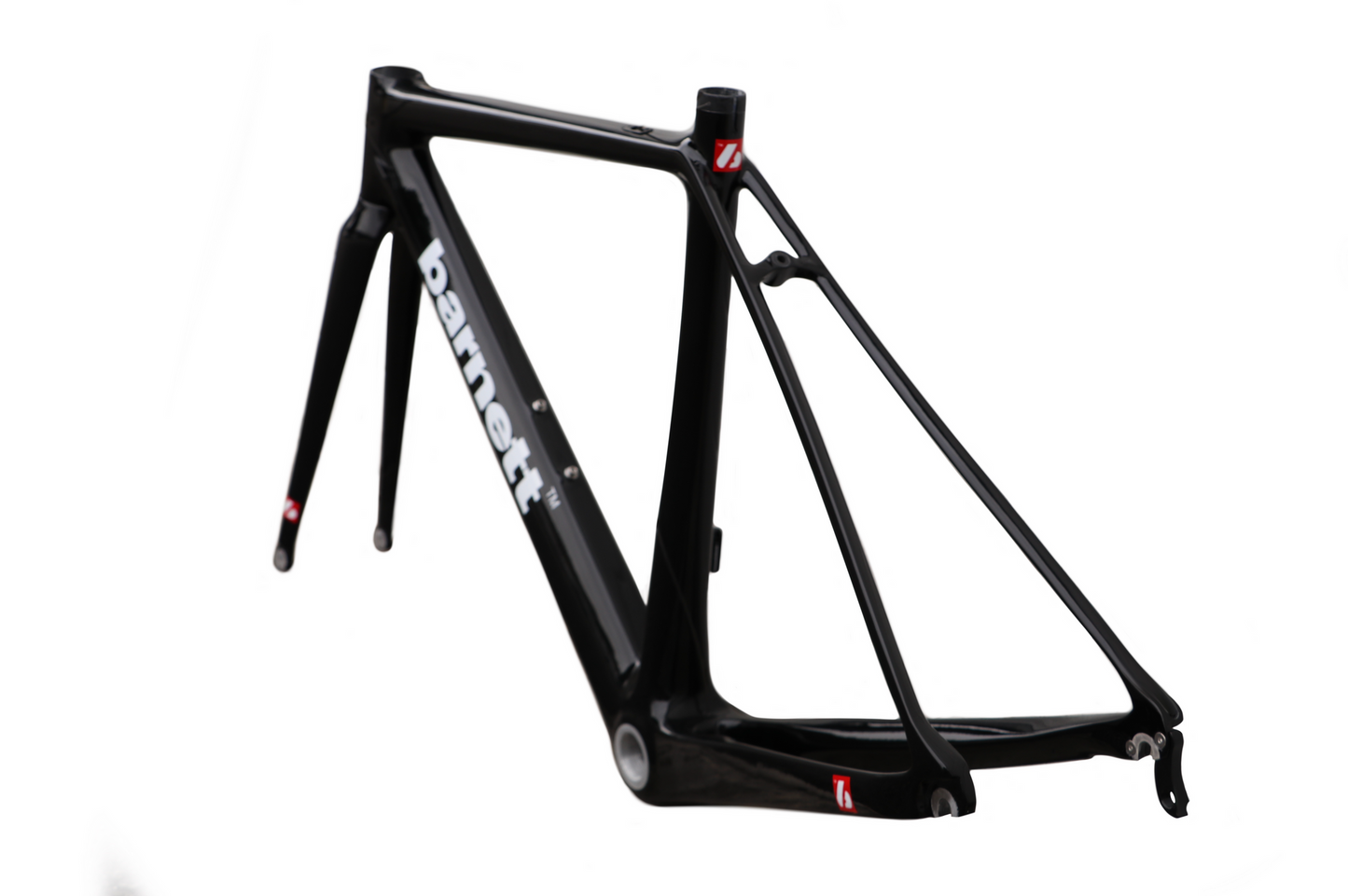 BRC-01-GLOSSY Karbonový rám silniční, bílá, černá