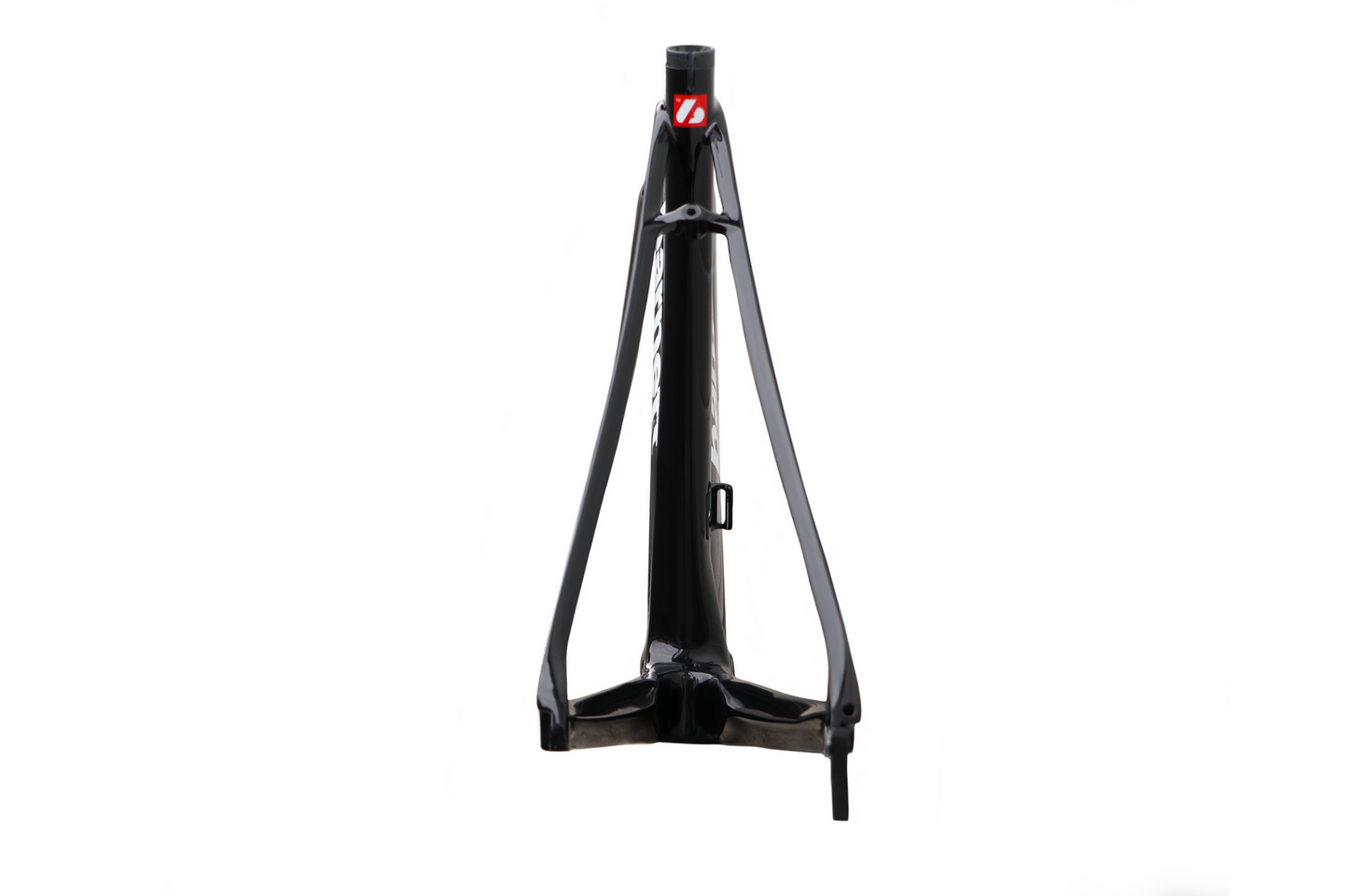 BRC-01-GLOSSY Karbonový rám silniční, bílá, černá