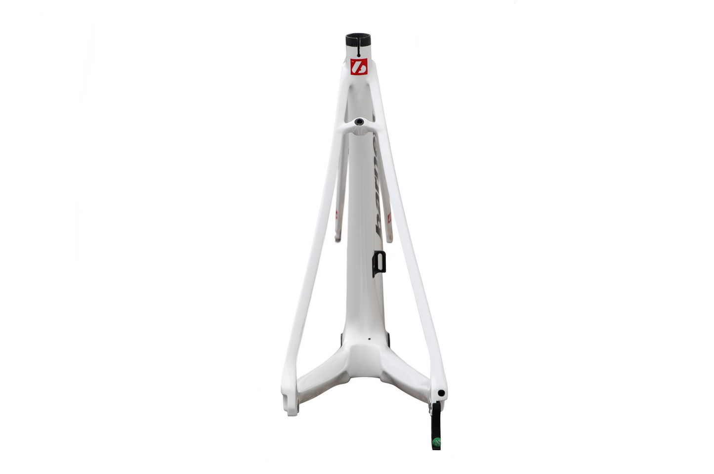 BRC-01-GLOSSY Karbonový rám silniční, bílá, černá