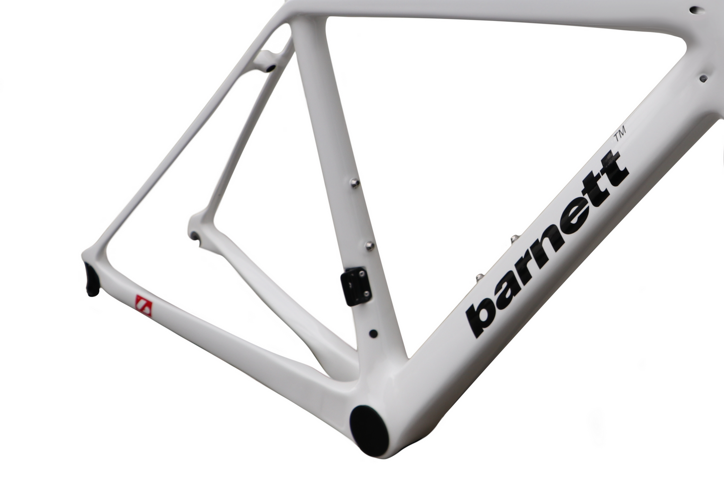 BRC-01-GLOSSY Karbonový rám silniční, bílá, černá