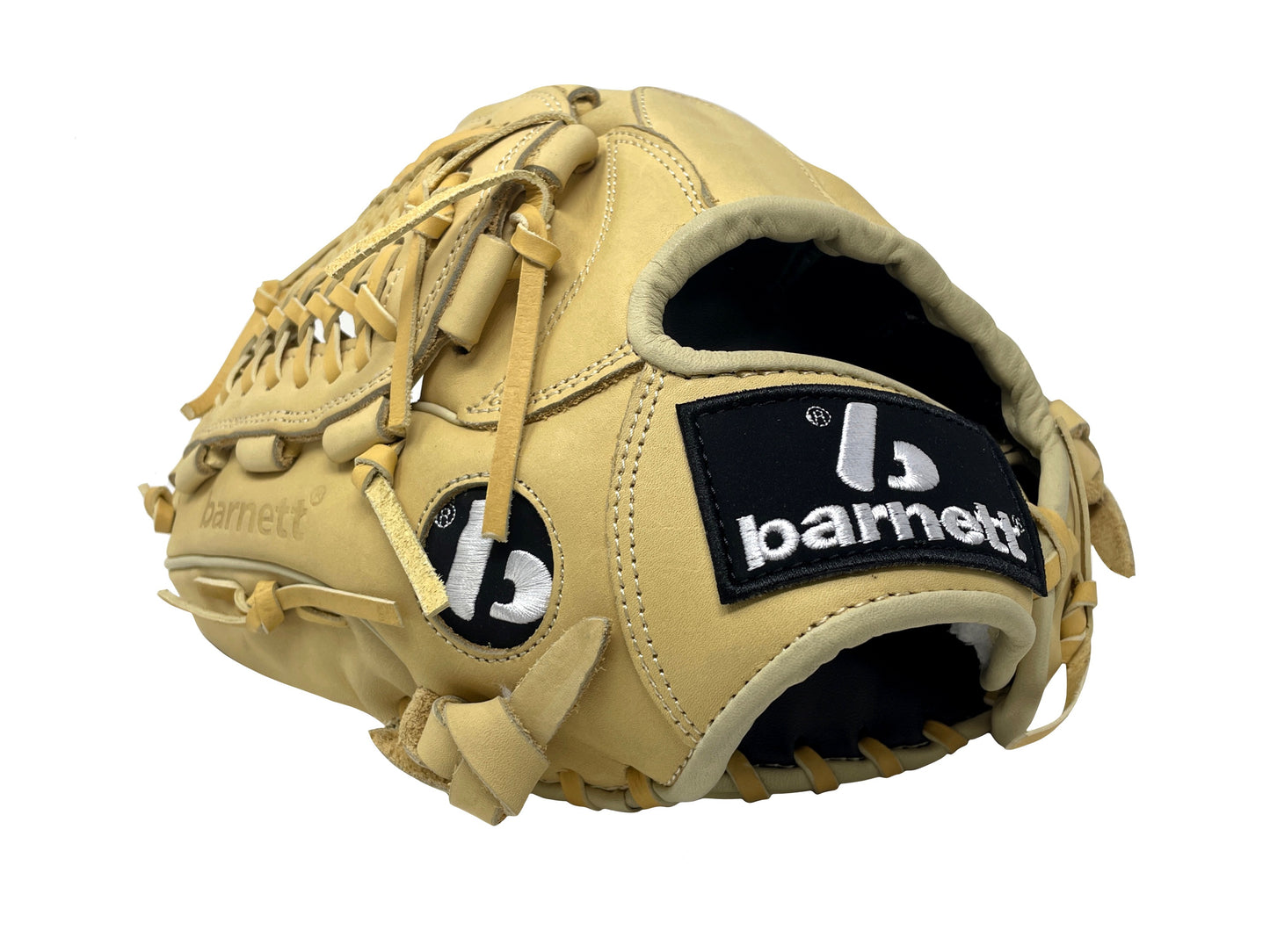 FL-125 Vysoce kvalitní kožené baseballové rukavice infield / outfield, béžová