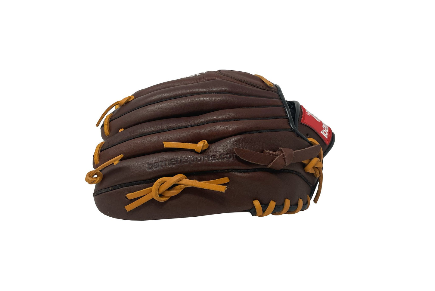 GL-125 Soutěžní kožená baseballová rukavice, outfield 12.5, hnědá