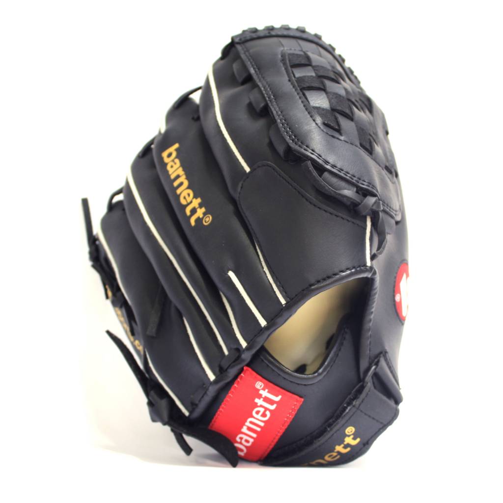 JL-120 BASEBALOVÁ RUKAVICE PU OUTFIELD 12, ČERNÁ