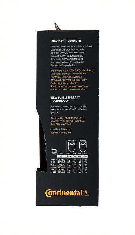 Pneu Continental Tubeless Grand Prix 5000 S TR