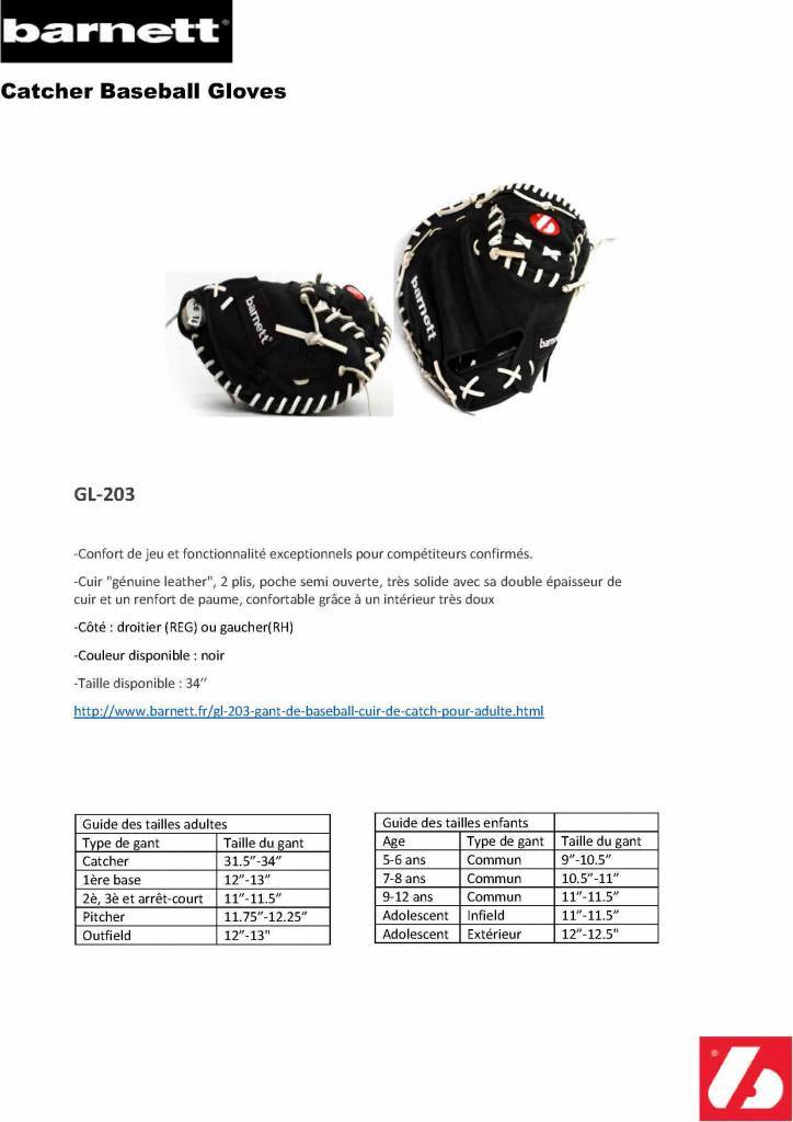 GL-203 adult wrestling kožené baseballové rukavice 34, Černá