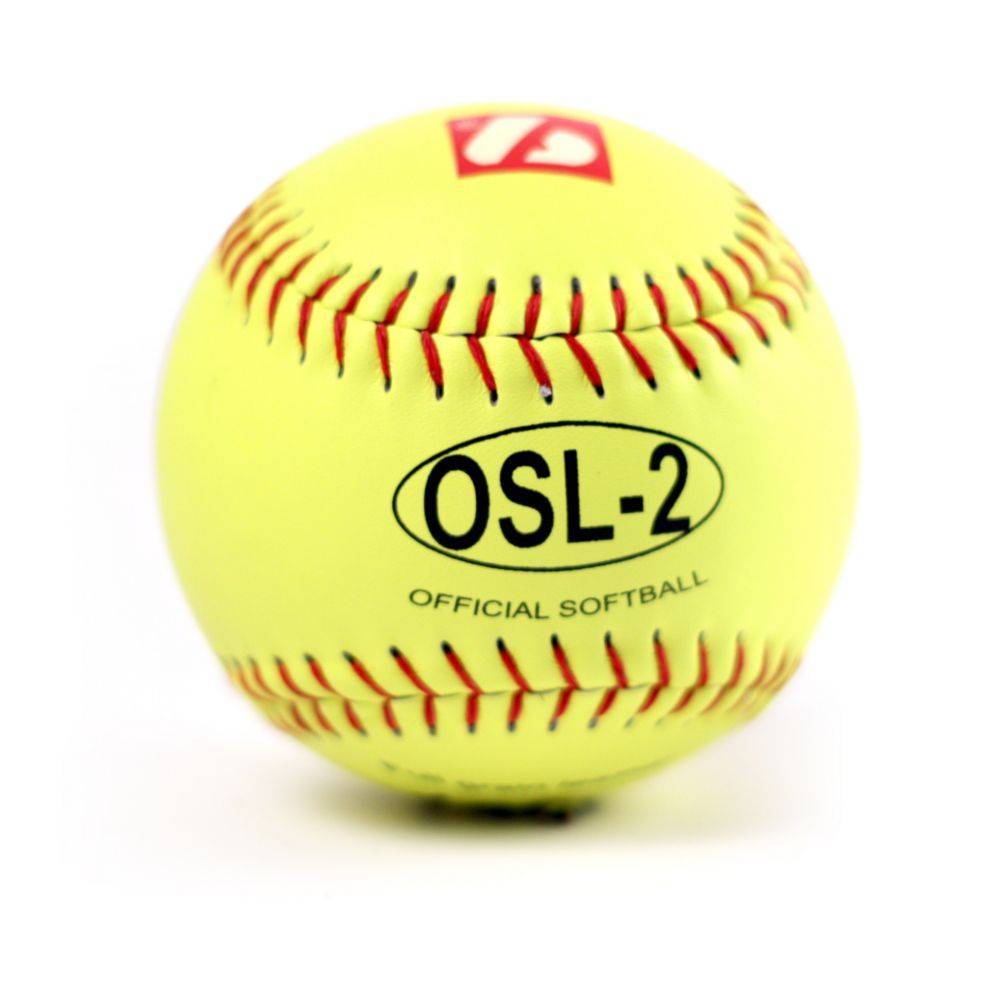 OSL-2 Tréninkový softbalový míč, velikost 12", žlutá, 12 ks