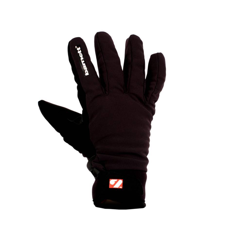 NBG-07 Lyžařské softshelové rukavice, černá
