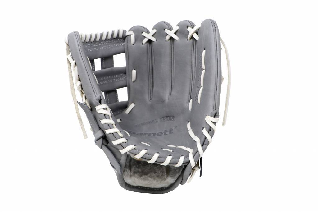 FL-117 Baseballové a softballové rukavice, kůže, infield/fastpitch 11,7", šedá