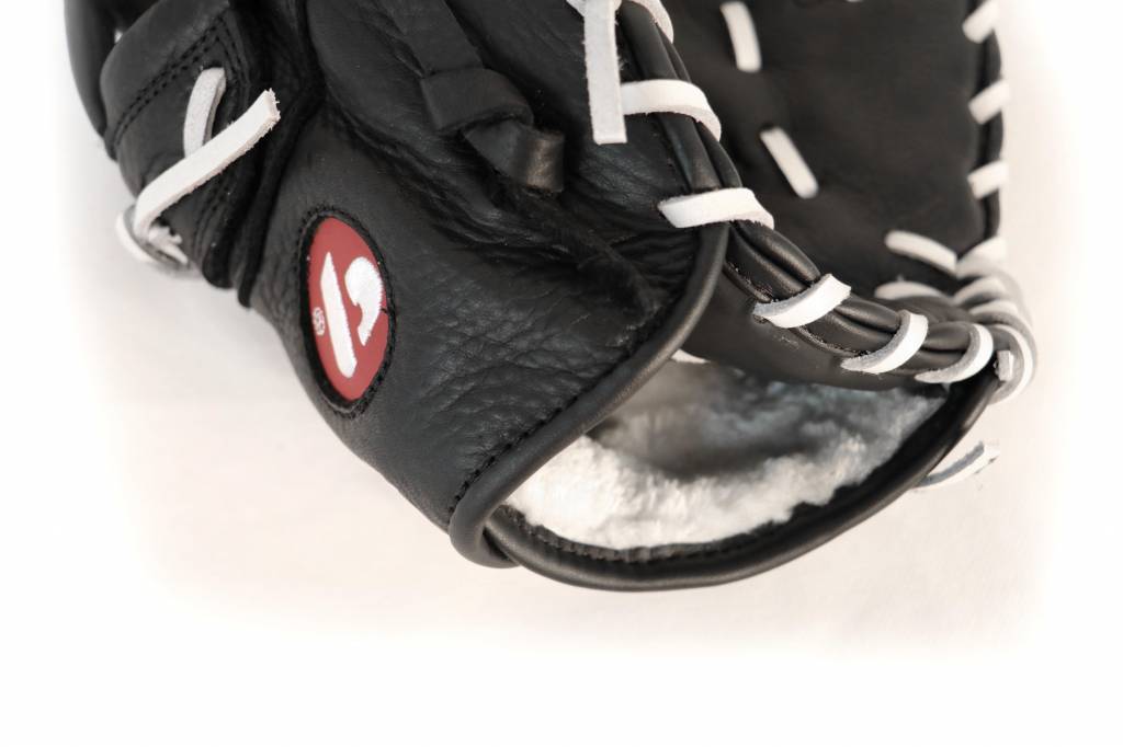 Gl-301 kožená baseballová rukavice, 1st base, černá