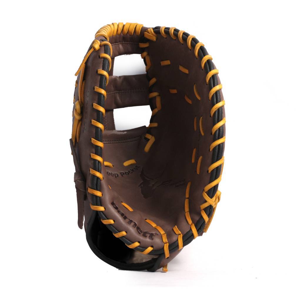 Gl-301 kožená baseballová rukavice, 1st base, hnědá
