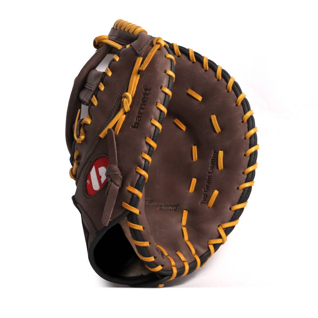 Gl-301 kožená baseballová rukavice, 1st base, hnědá
