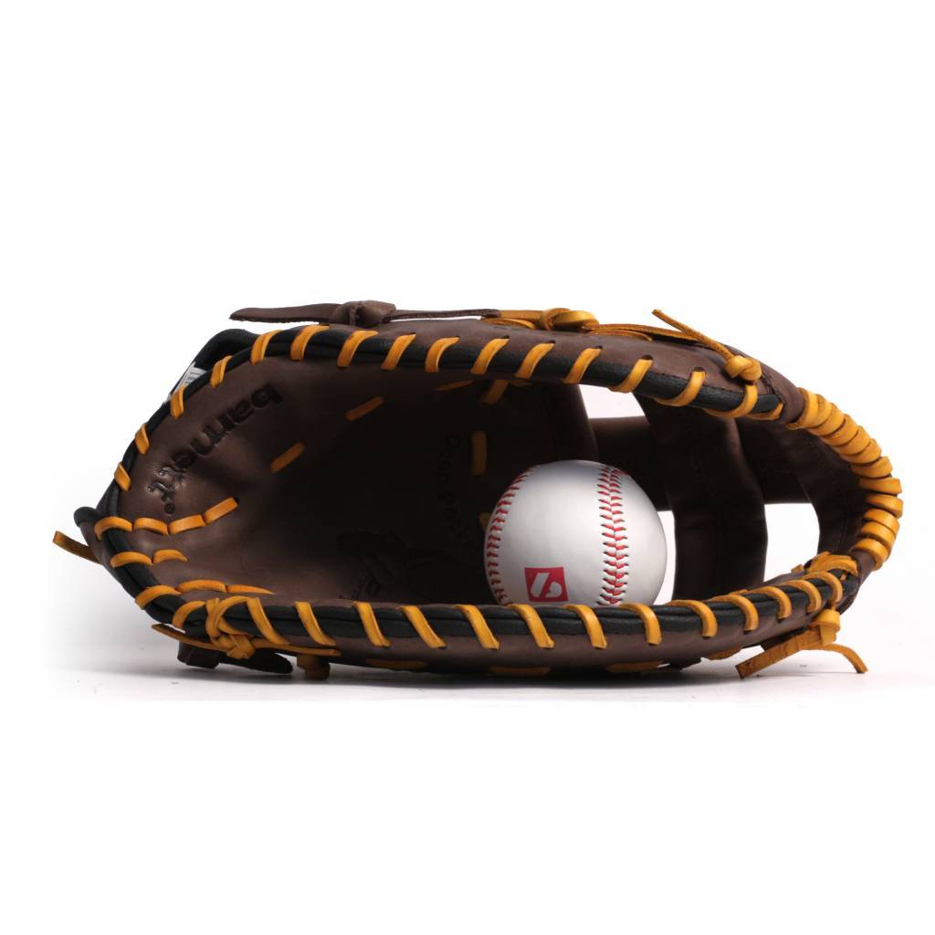 Gl-301 kožená baseballová rukavice, 1st base, hnědá