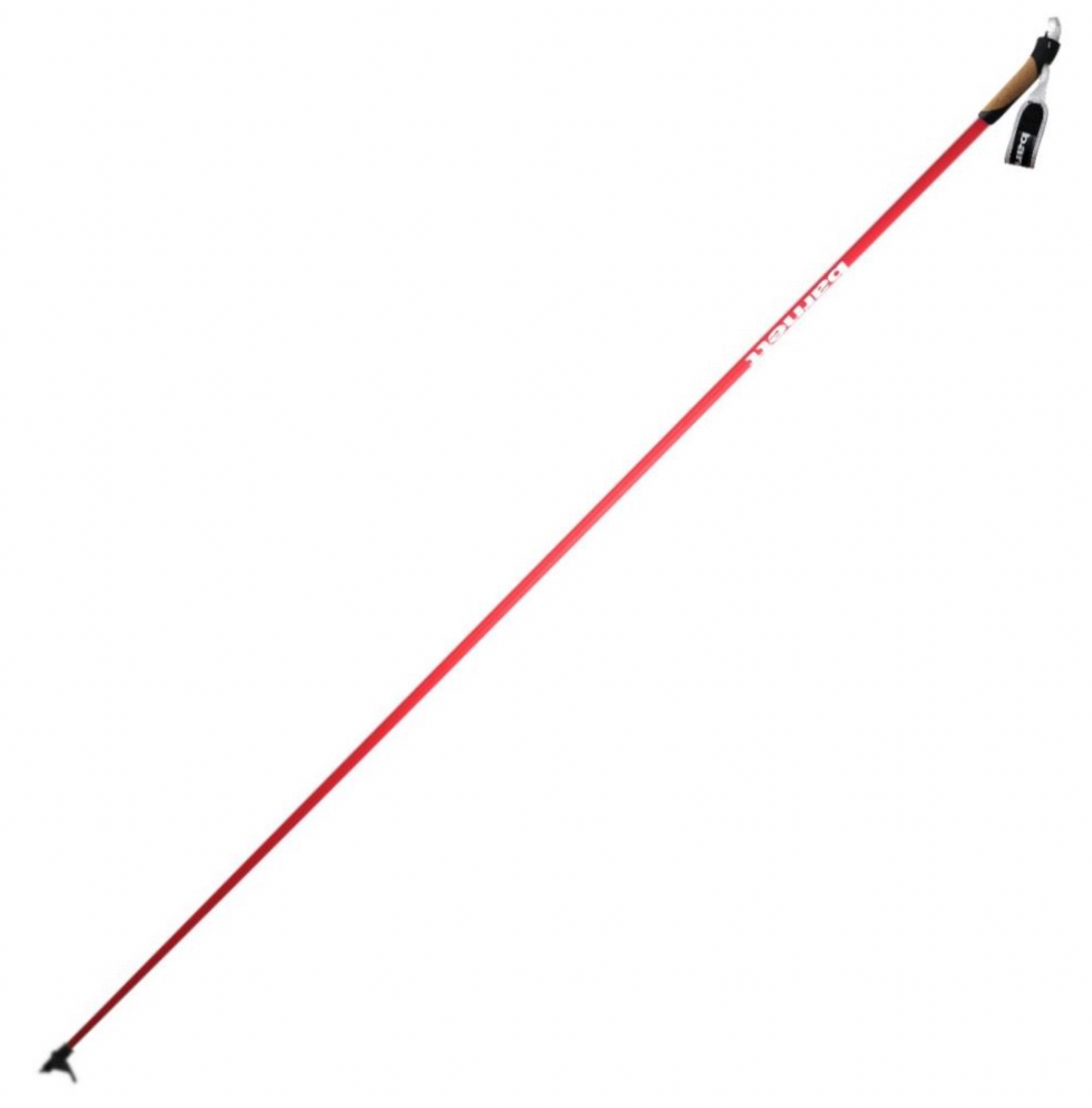 XC-09 Karbonové hůlky pro bežecké lyžování a kolečkové lyže Červená
