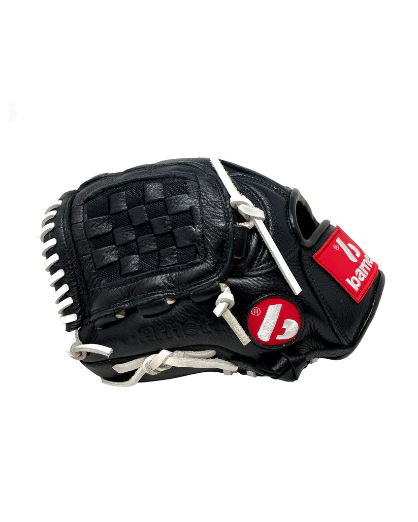 GL-115 Soutěžní kožená baseballová rukavice, outfield 11,5 černá