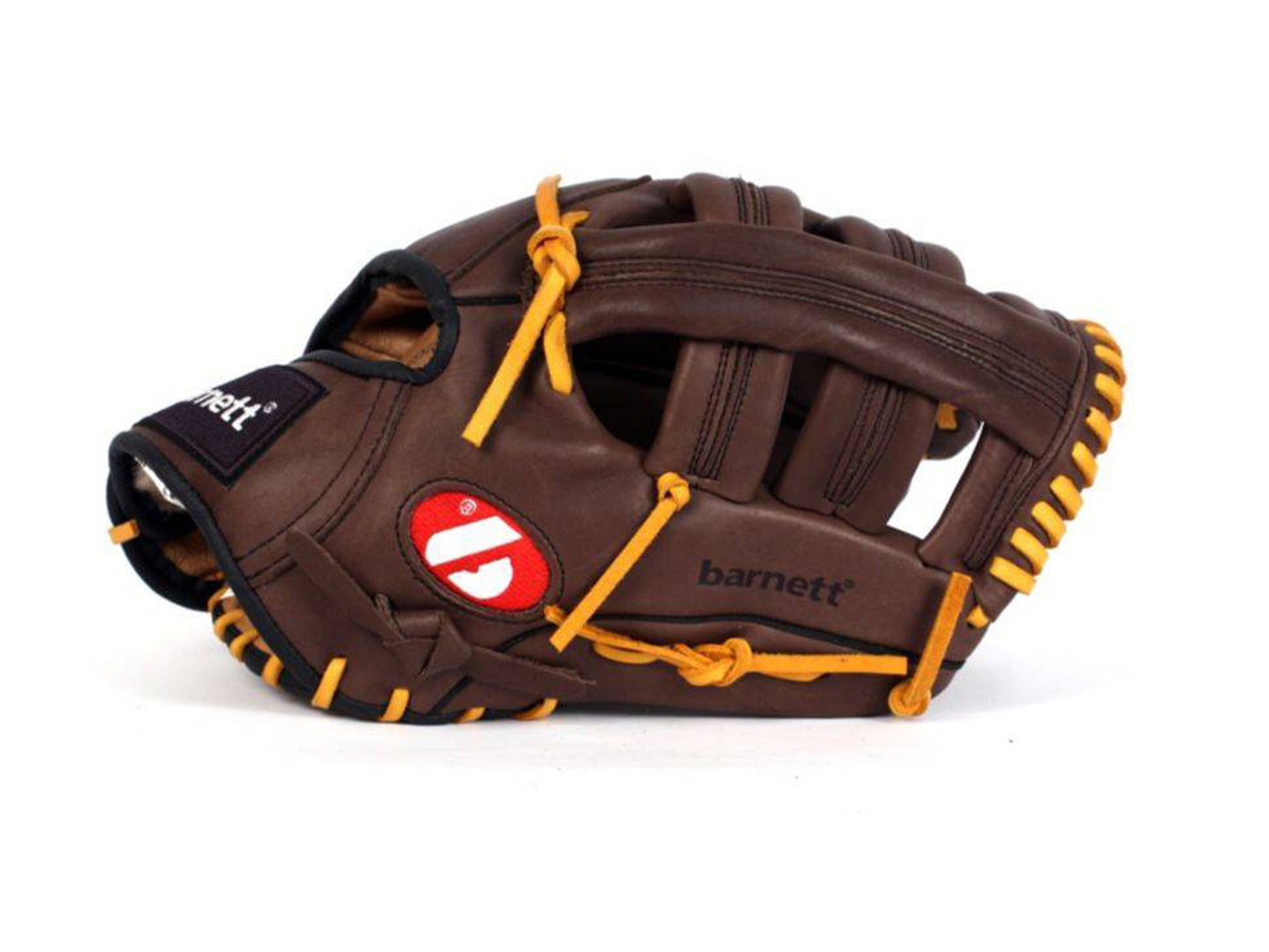 Gl-127 outfield 12.5 soutěžní kůže 12.7 baseballové rukavice, hnědá
