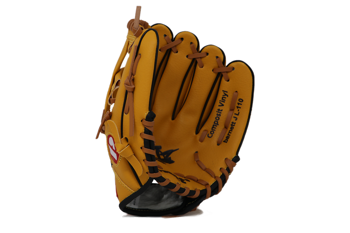 JL-110 - Baseballová rukavice, outfield, polyuretan, 11", hnědá