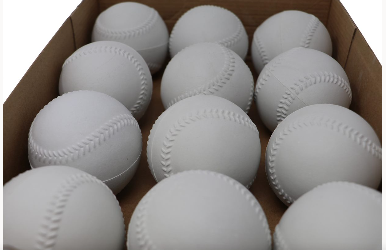A-122 baseballové míčky pro vrhací stroj velikosti 9' Bílý, kusů 12