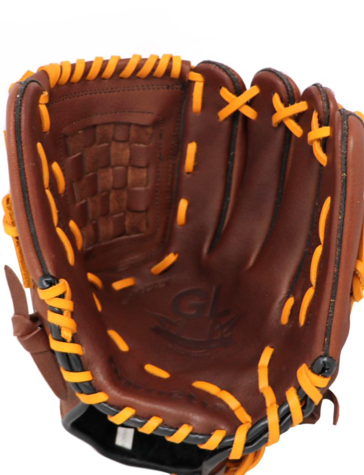 GL-120 Soutežní kožená baseballová rukavice, outfield 12,