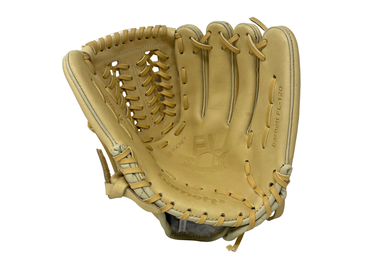 FL-120 Vysoce kvalitní kožené baseballové rukavice (celokožené) infield / outfield /pitcher, béžová