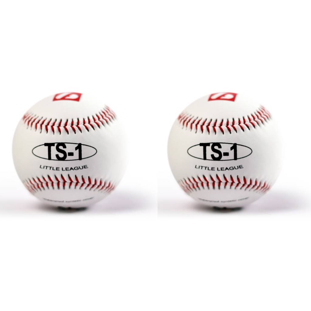 TS-1 Tréninkový baseballový míč velikost 9", bílá, 2 ks