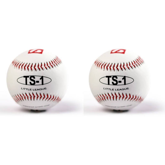 TS-1 Tréninkový baseballový míč velikost 9", bílá, 2 ks