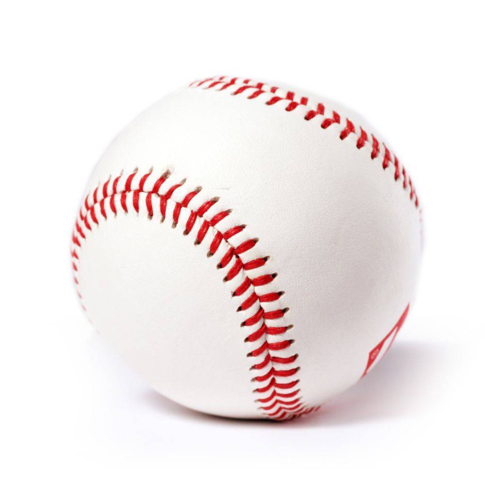 BS-1 Tréninkový baseballový míč pro začátečníky, velikost 9", bílá, 2 ks