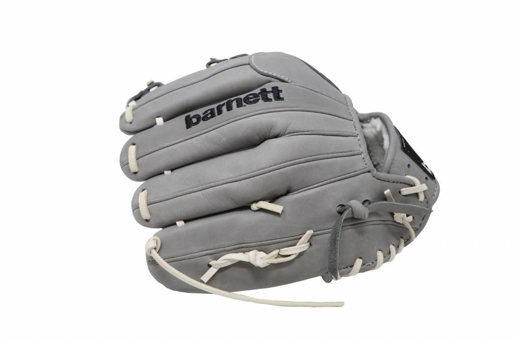 FL-115 vysoce kvalitní kožené baseballové rukavice infield / outfield 11, světle šedá