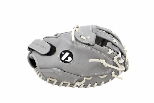 FL-201 vysoce kvalitní kožené baseballové rukavice catcher, světle šedá