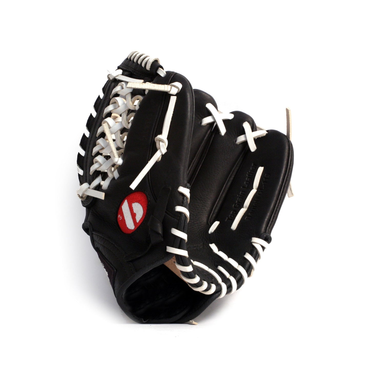 GL-115 Soutěžní kožená baseballová rukavice, outfield 11,5 černá
