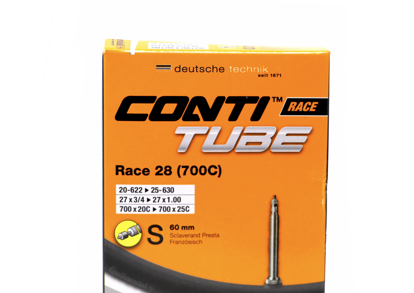 Vnitřní duše Continental Race 28 (700C) (sada 2 kusů)