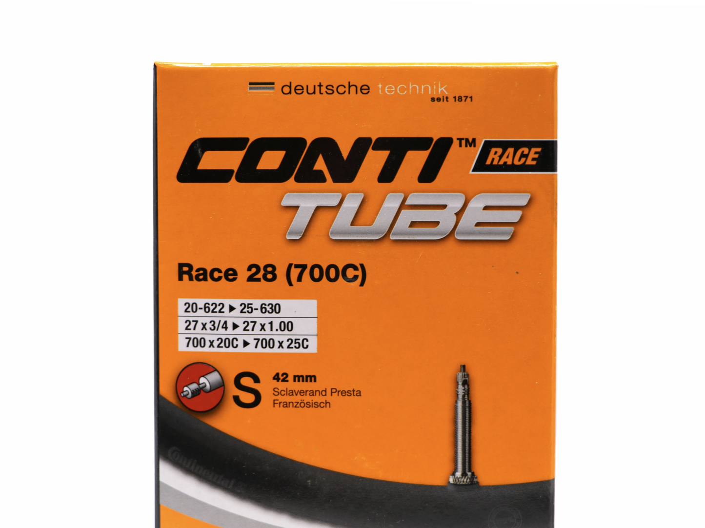 Vnitřní duše Continental Race 28 (700C) (sada 2 kusů)